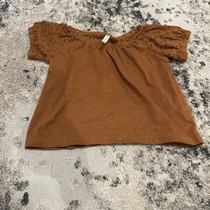 Rylee and Cru Eyelet Top